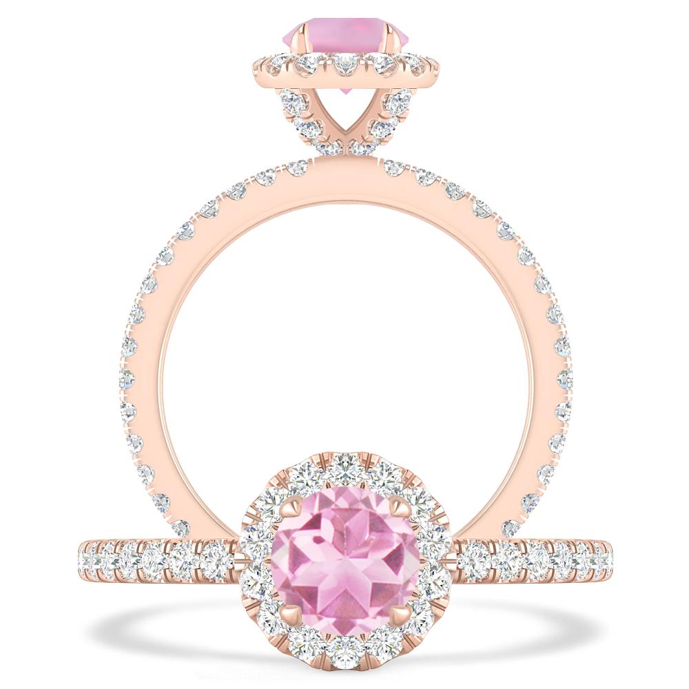 Rose Gold - Pink Tourmaline