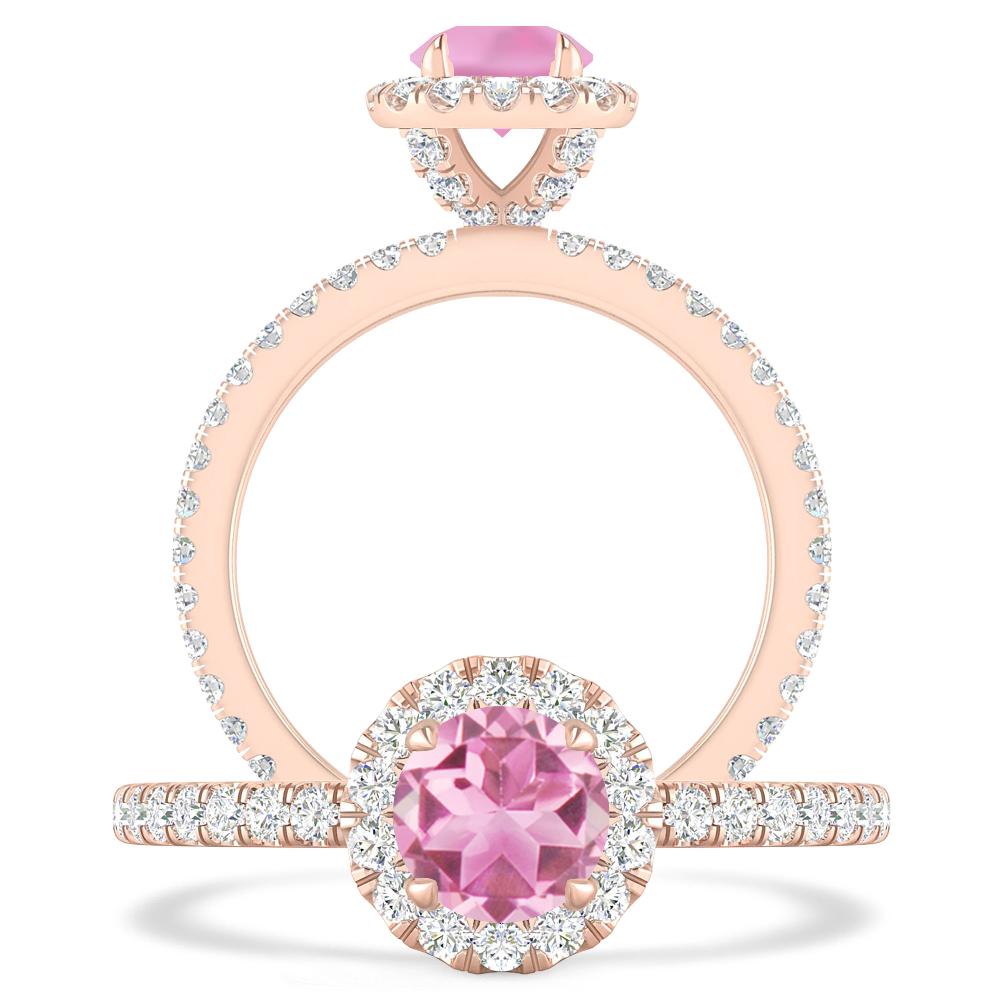 Rose Gold - Pink Tourmaline