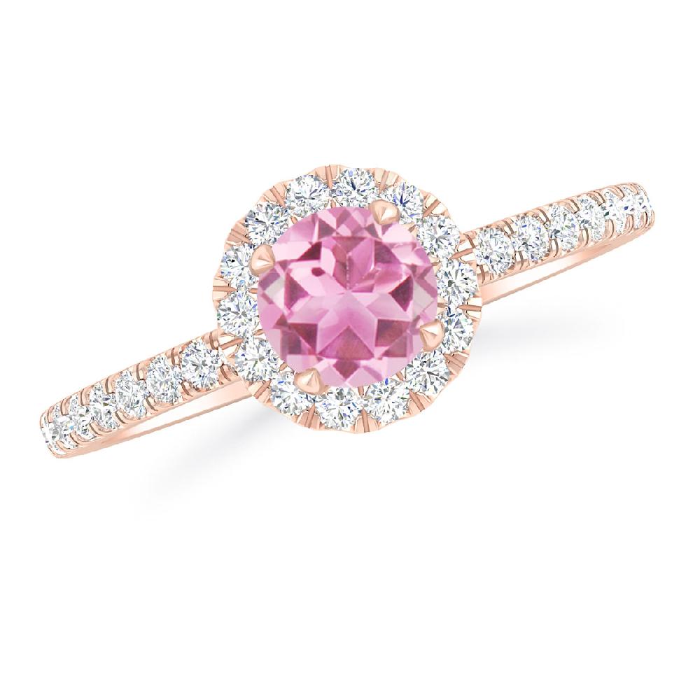 Rose Gold - Pink Tourmaline