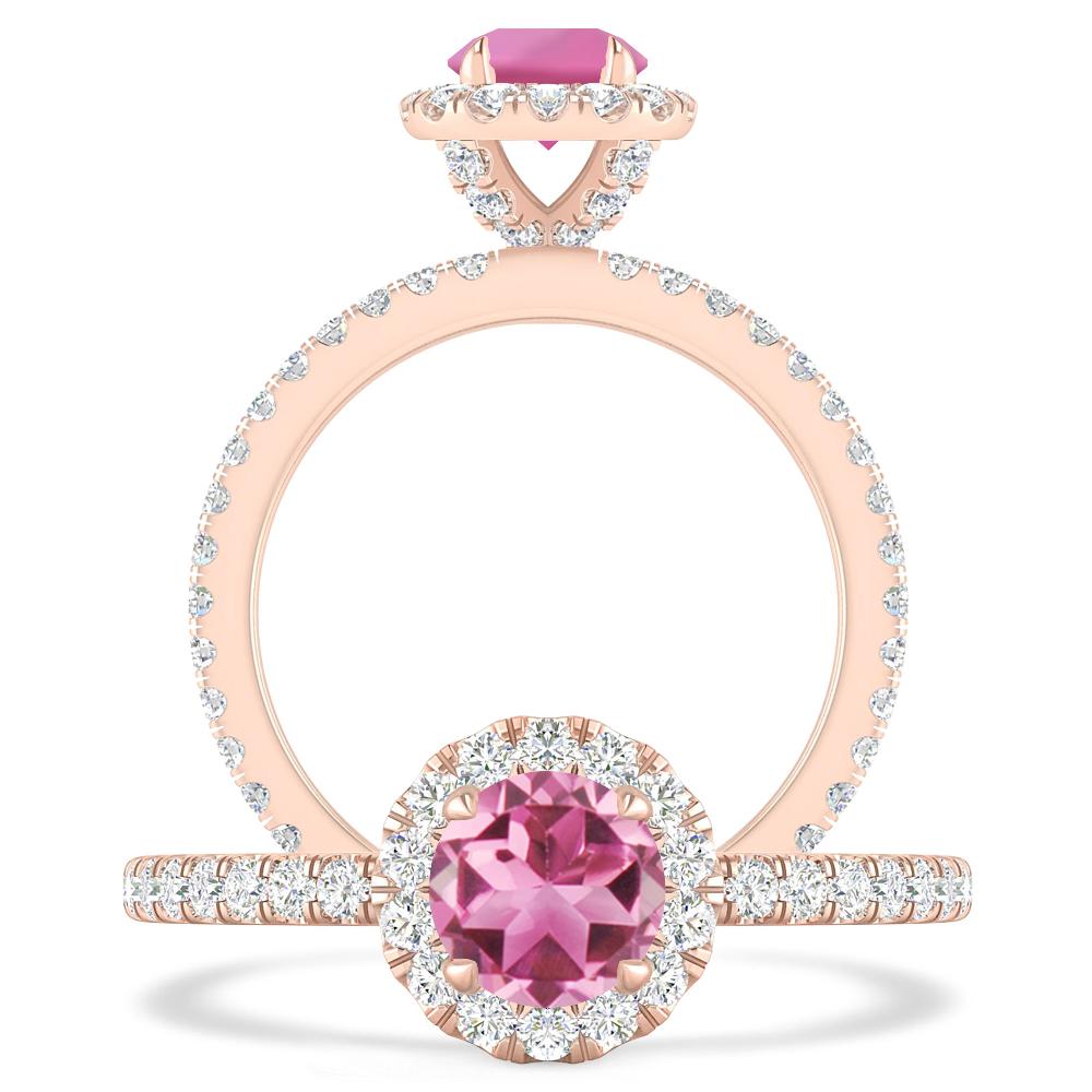 Rose Gold - Pink Tourmaline