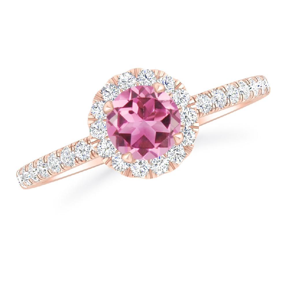 Rose Gold - Pink Tourmaline