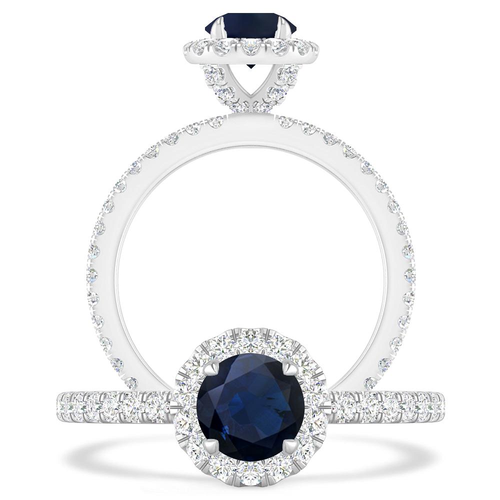 White Gold - Sapphire