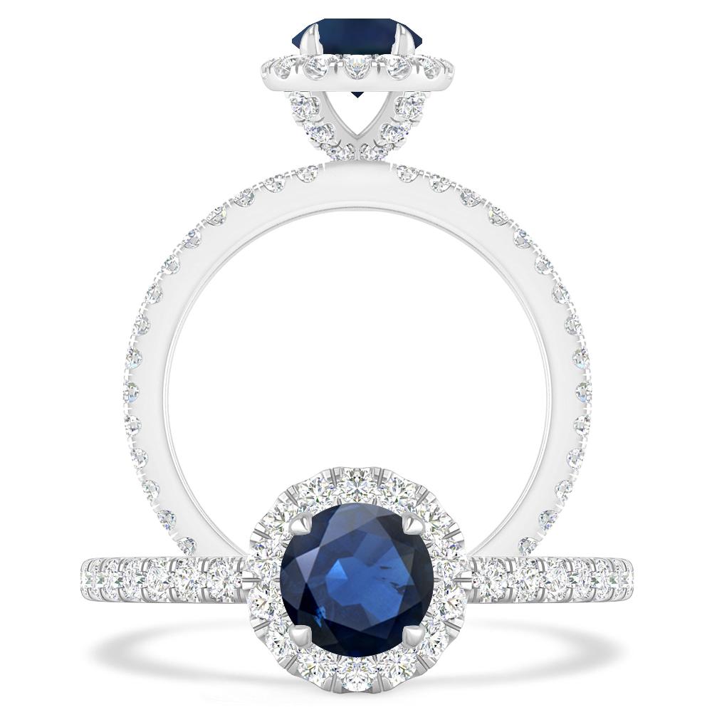 White Gold - Sapphire