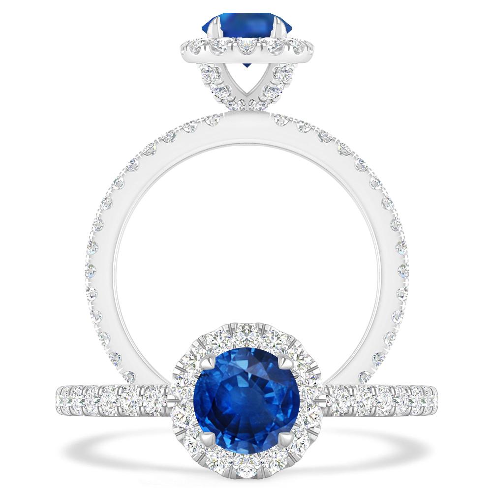 White Gold - Sapphire