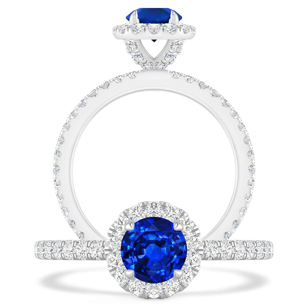 White Gold - Sapphire