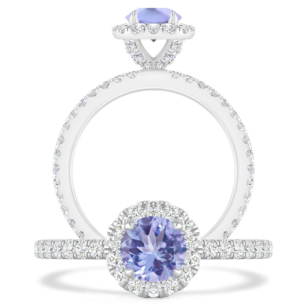 White Gold - Tanzanite