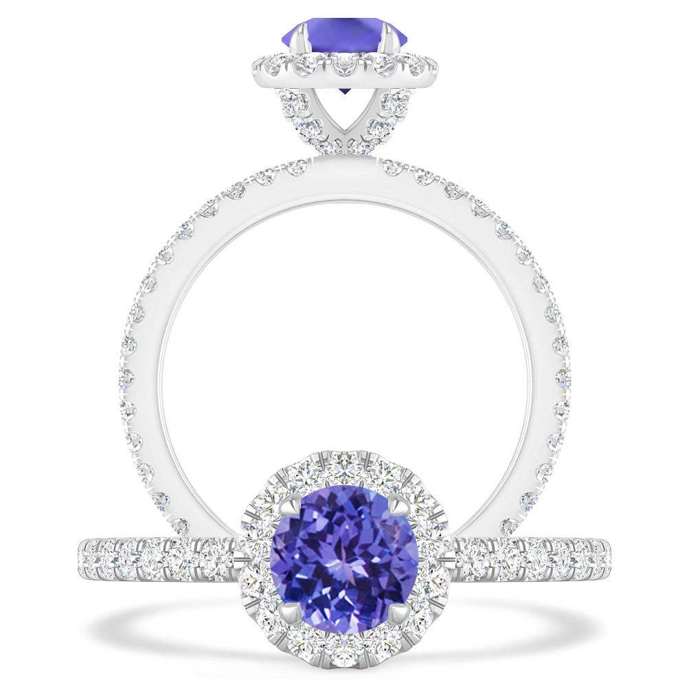 White Gold - Tanzanite