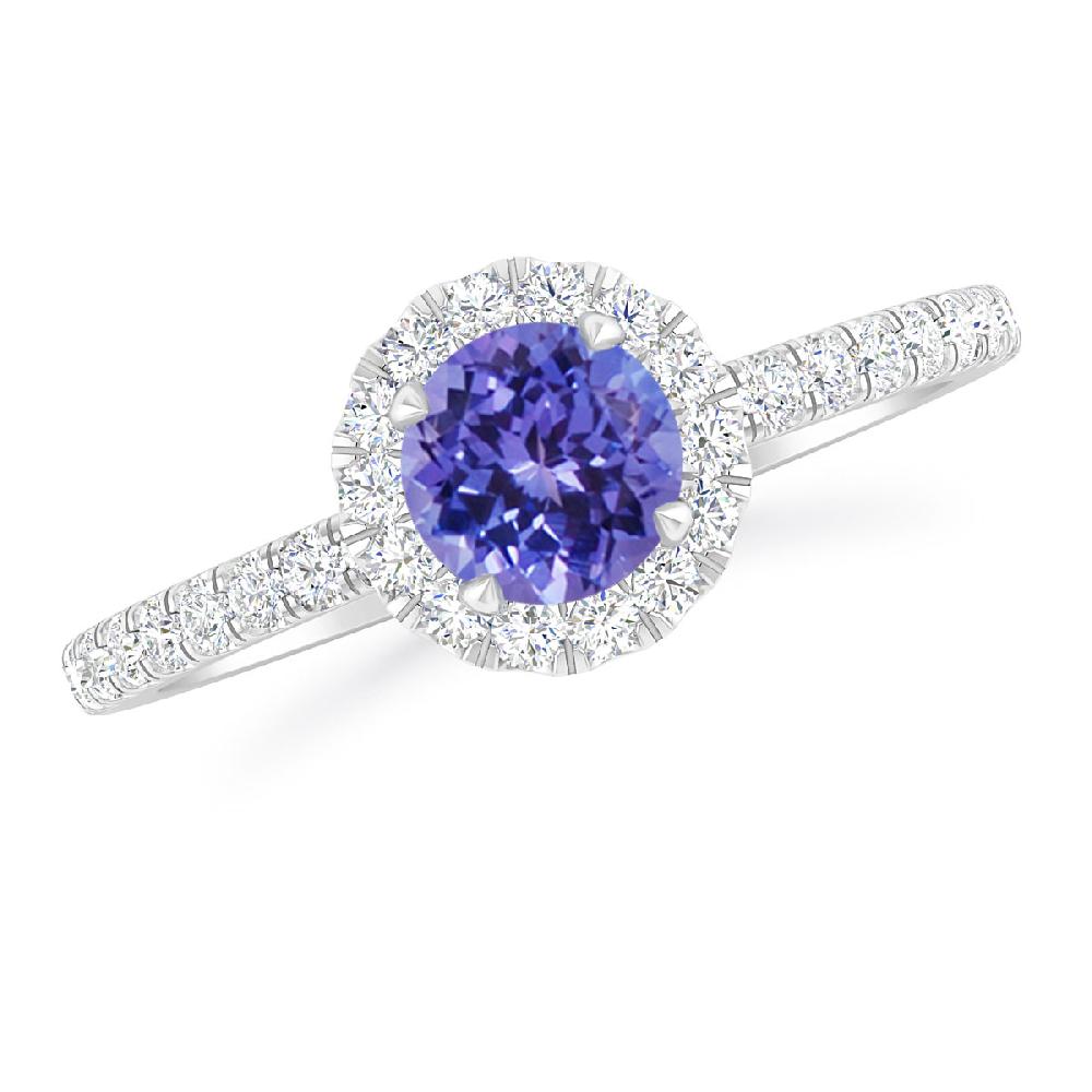 White Gold - Tanzanite