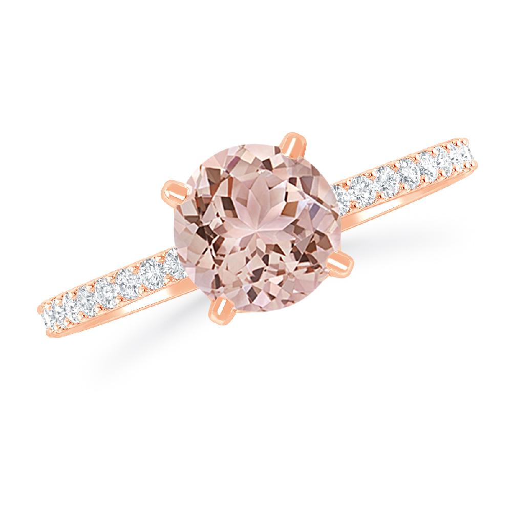 Rose Gold - Morganite