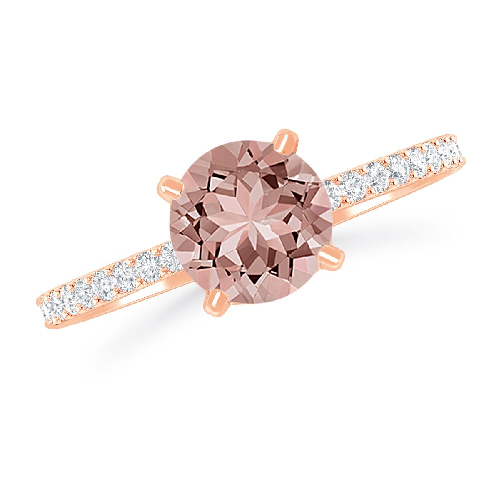 Rose Gold - Morganite