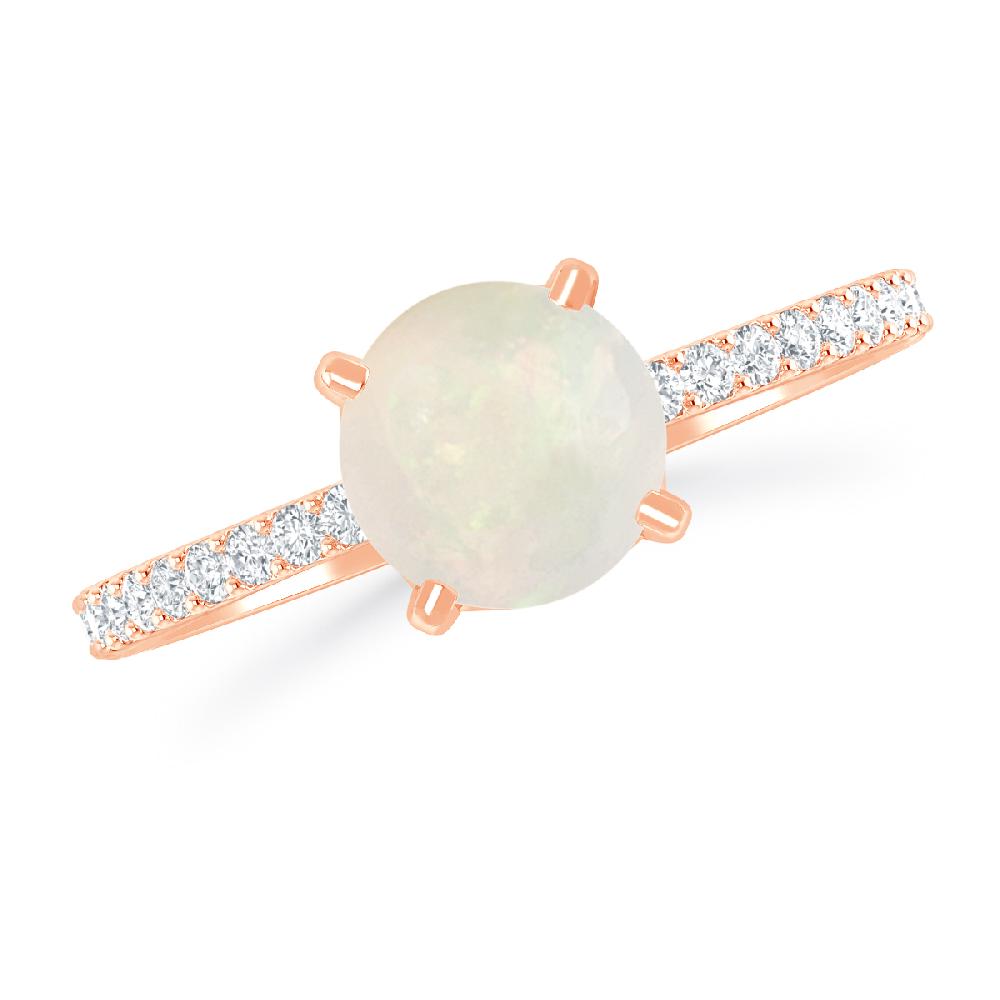 Rose Gold - Opal