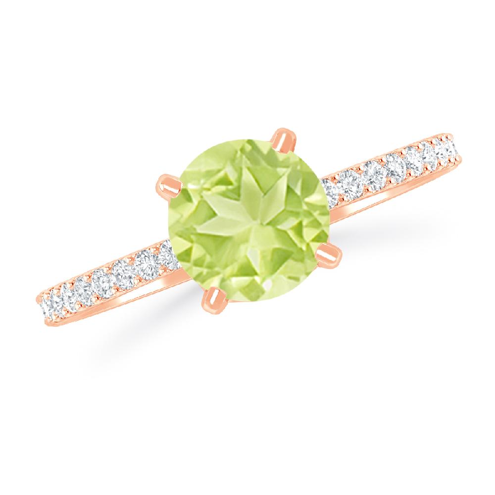 Rose Gold - Peridot