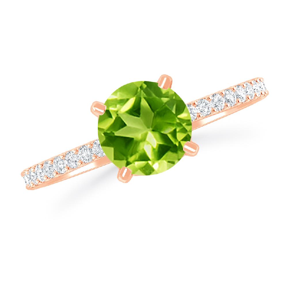 Rose Gold - Peridot