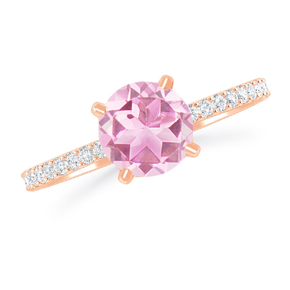 Rose Gold - Pink Tourmaline