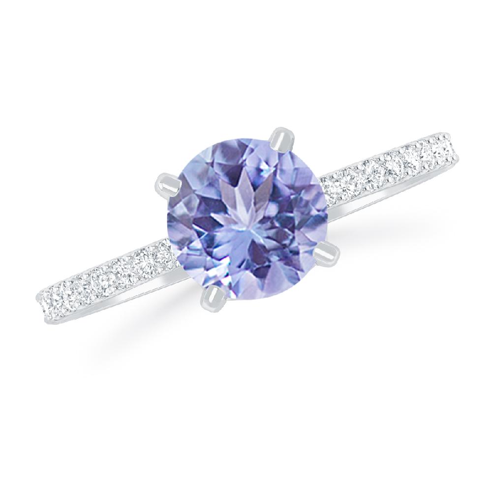 White Gold - Tanzanite