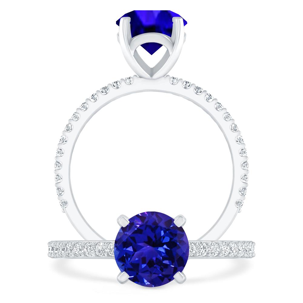 White Gold - Tanzanite