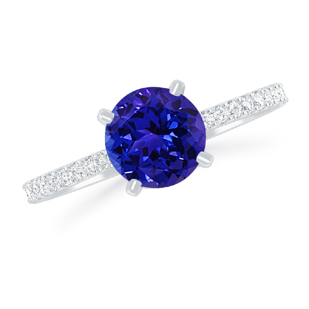 White Gold - Tanzanite