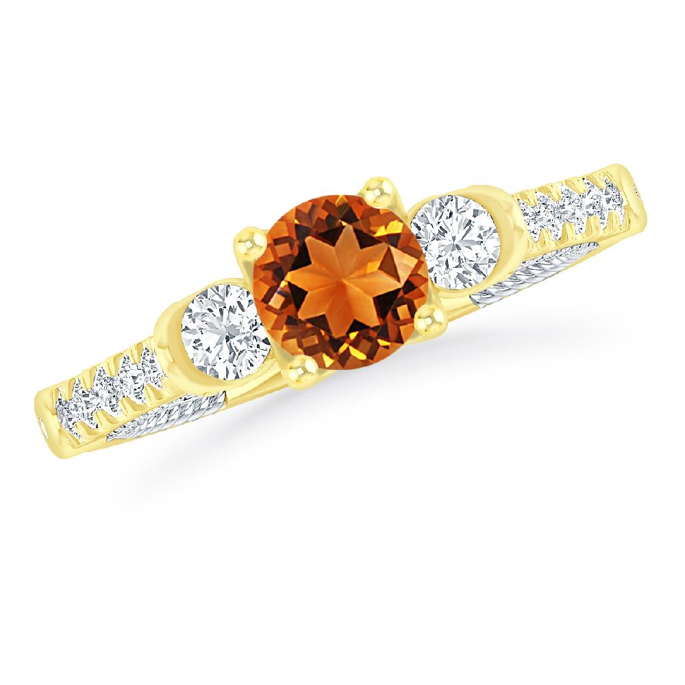 Yellow Gold - Citrine