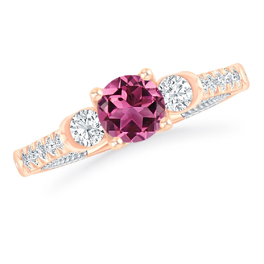 Rose Gold - Pink Tourmaline