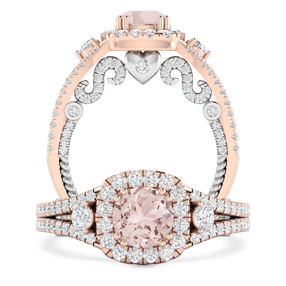 Rose Gold - Morganite