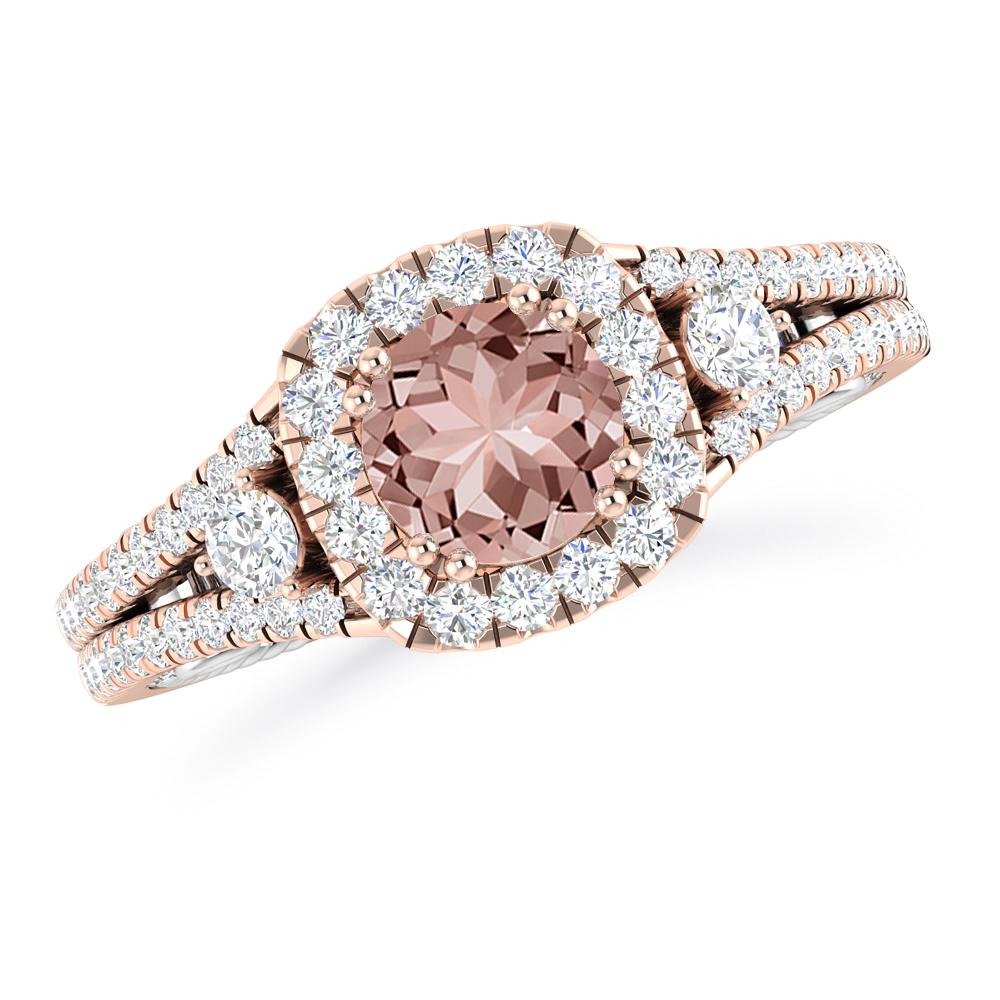 Rose Gold - Morganite