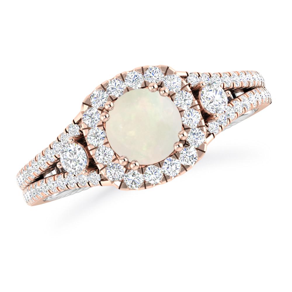 Rose Gold - Opal