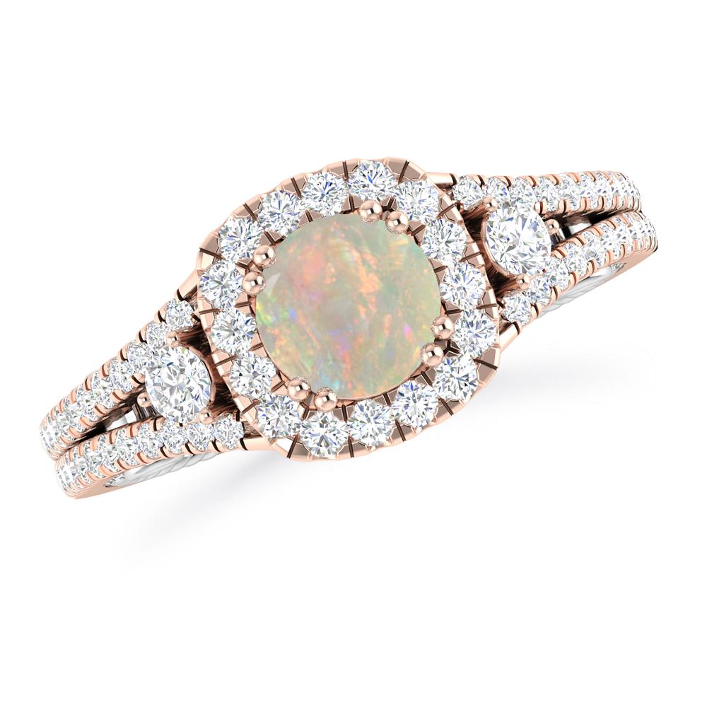 Rose Gold - Opal