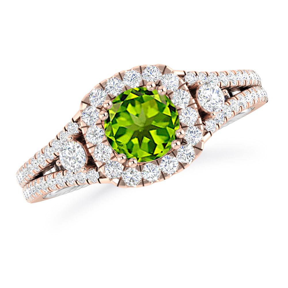 Rose Gold - Peridot