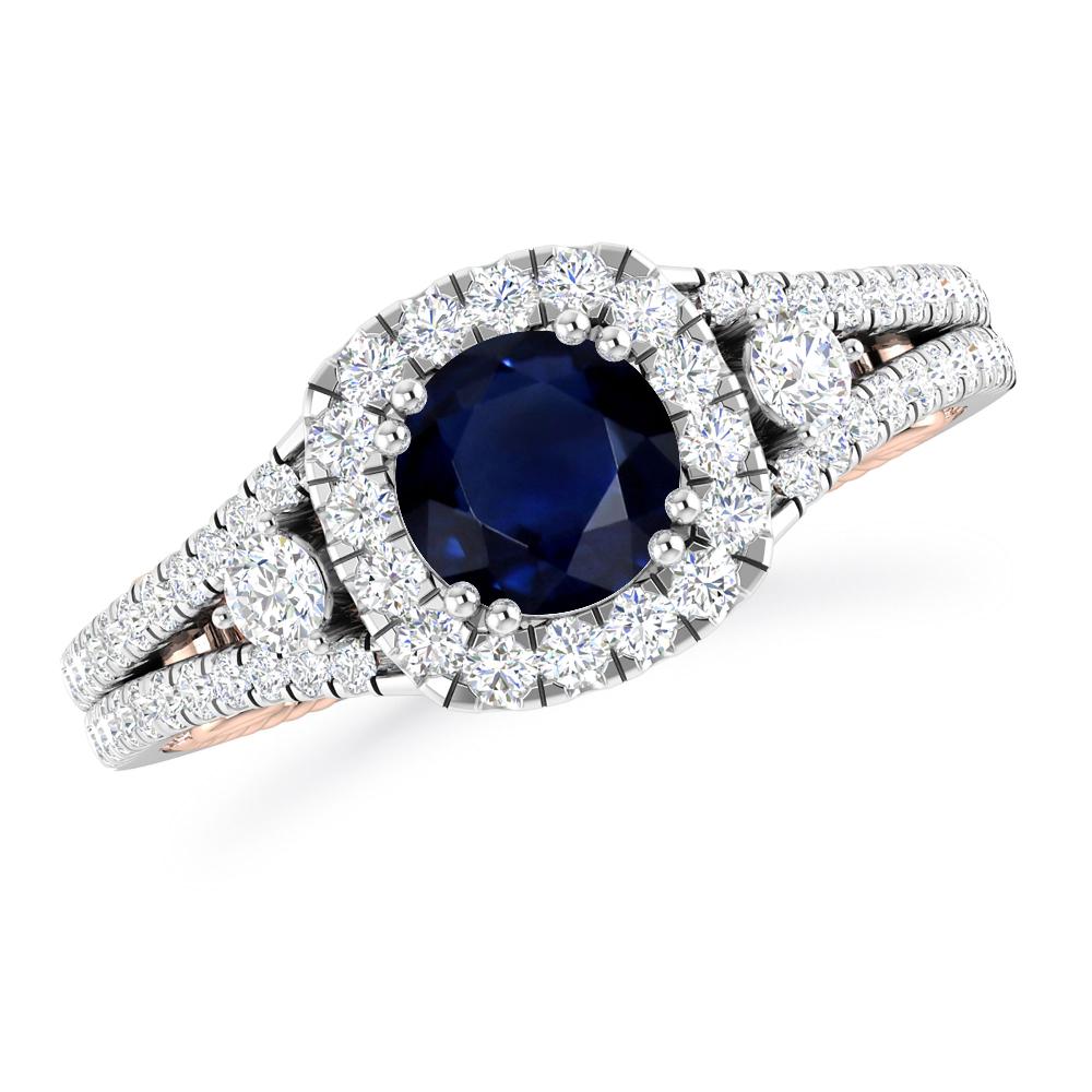 White Gold - Sapphire