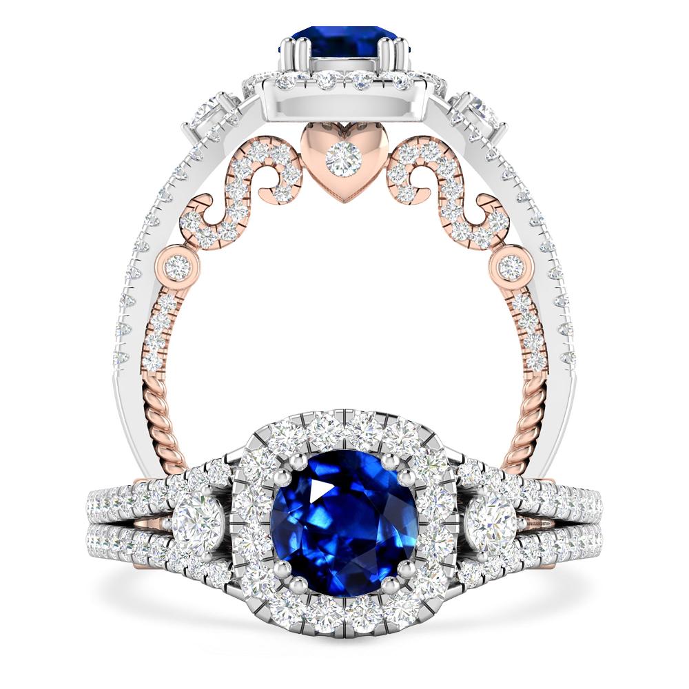 White Gold - Sapphire