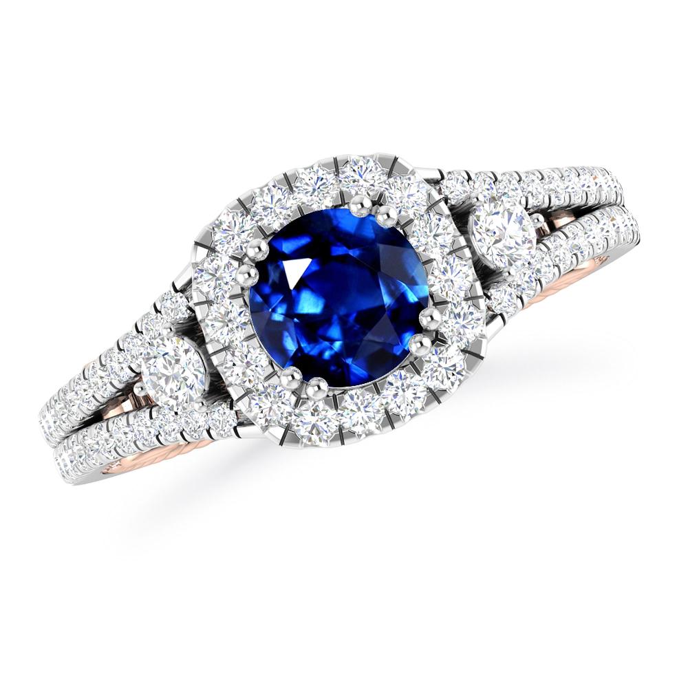 White Gold - Sapphire