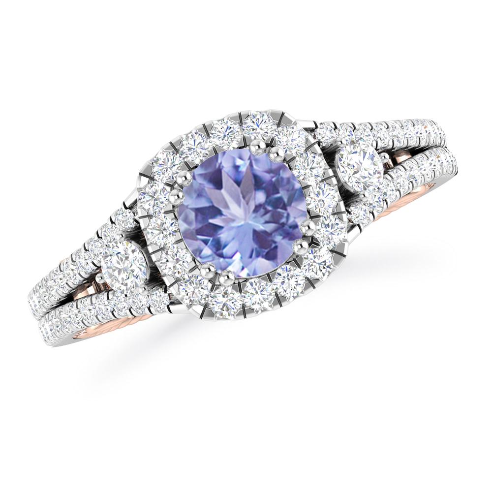 White Gold - Tanzanite