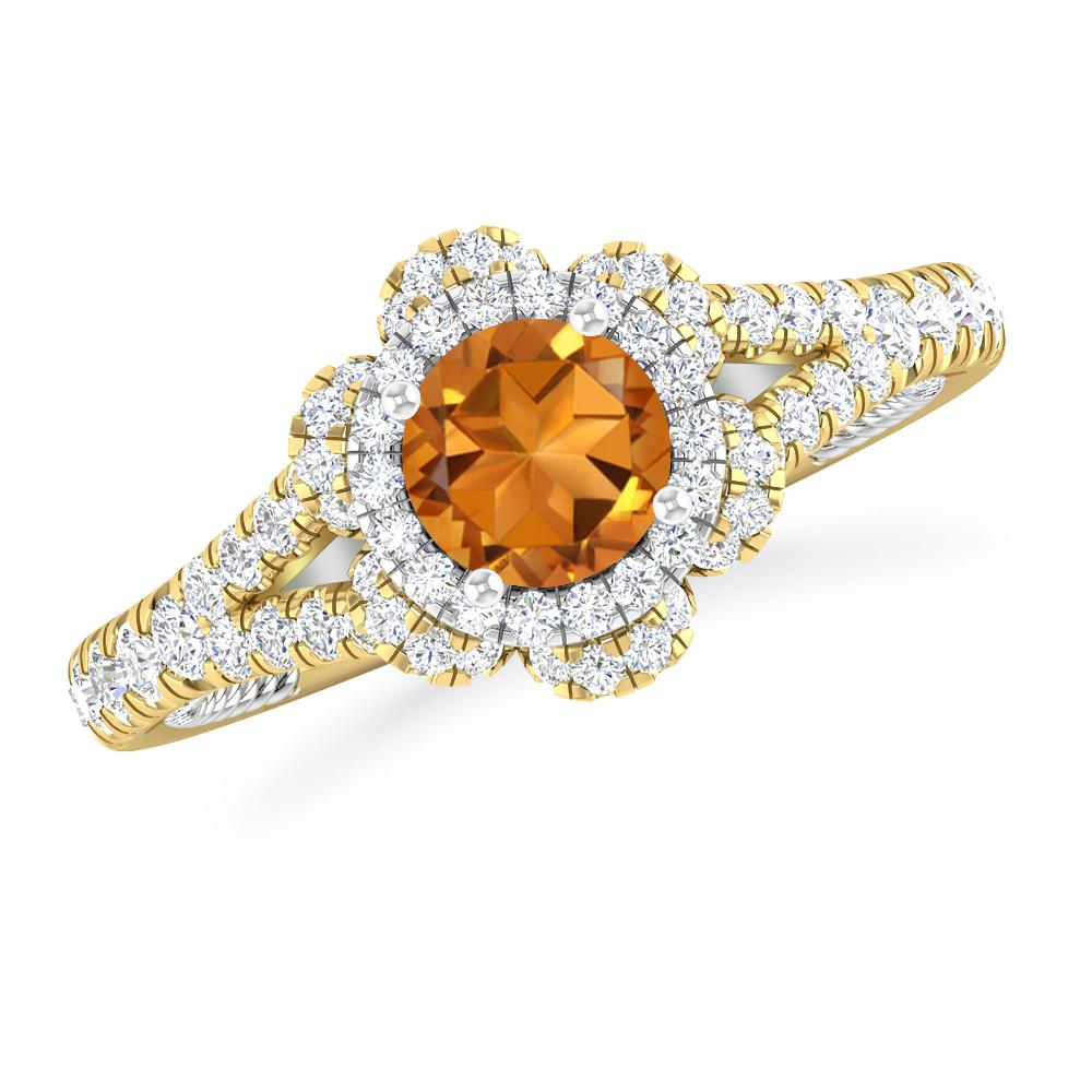 Yellow Gold - Citrine