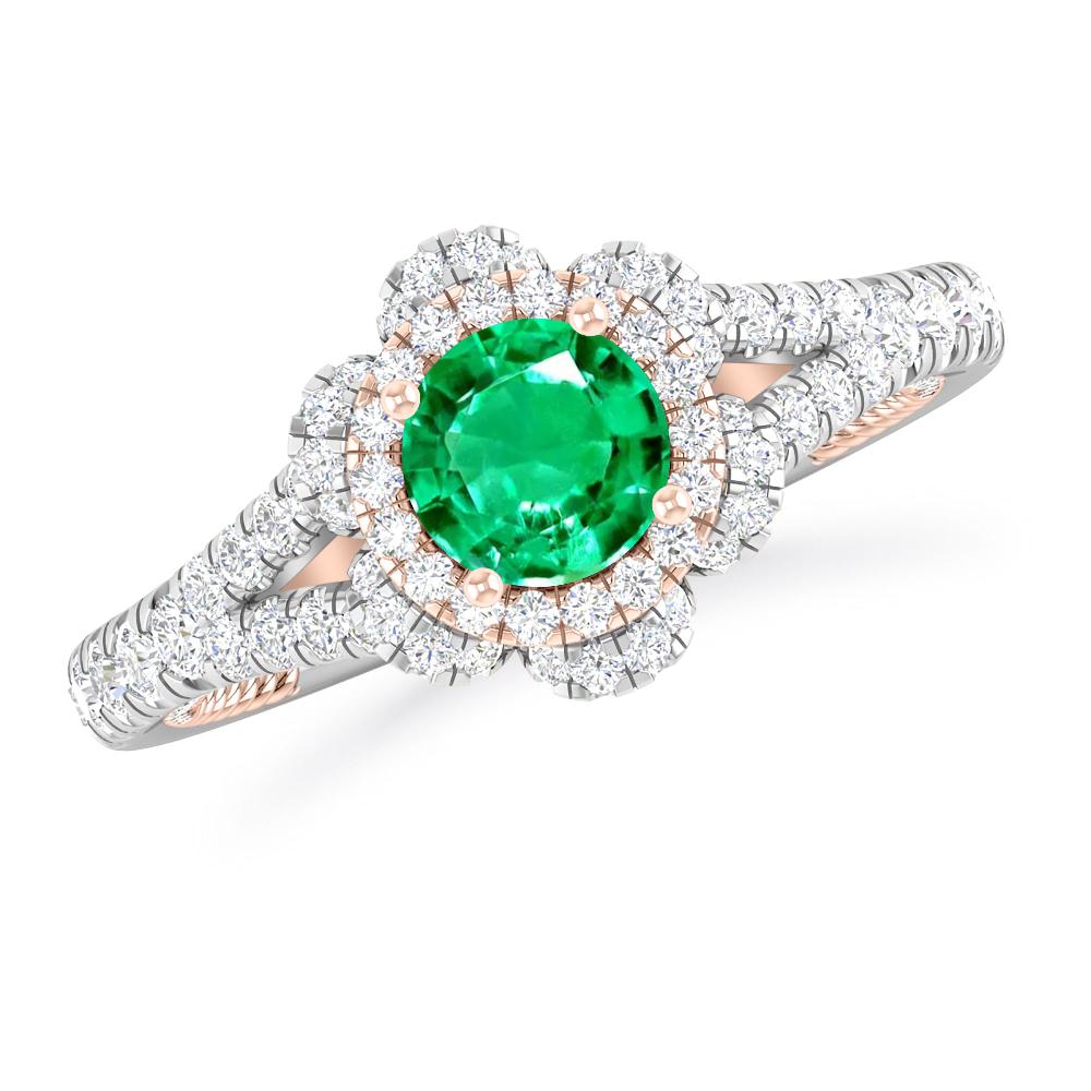 White Gold - Emerald