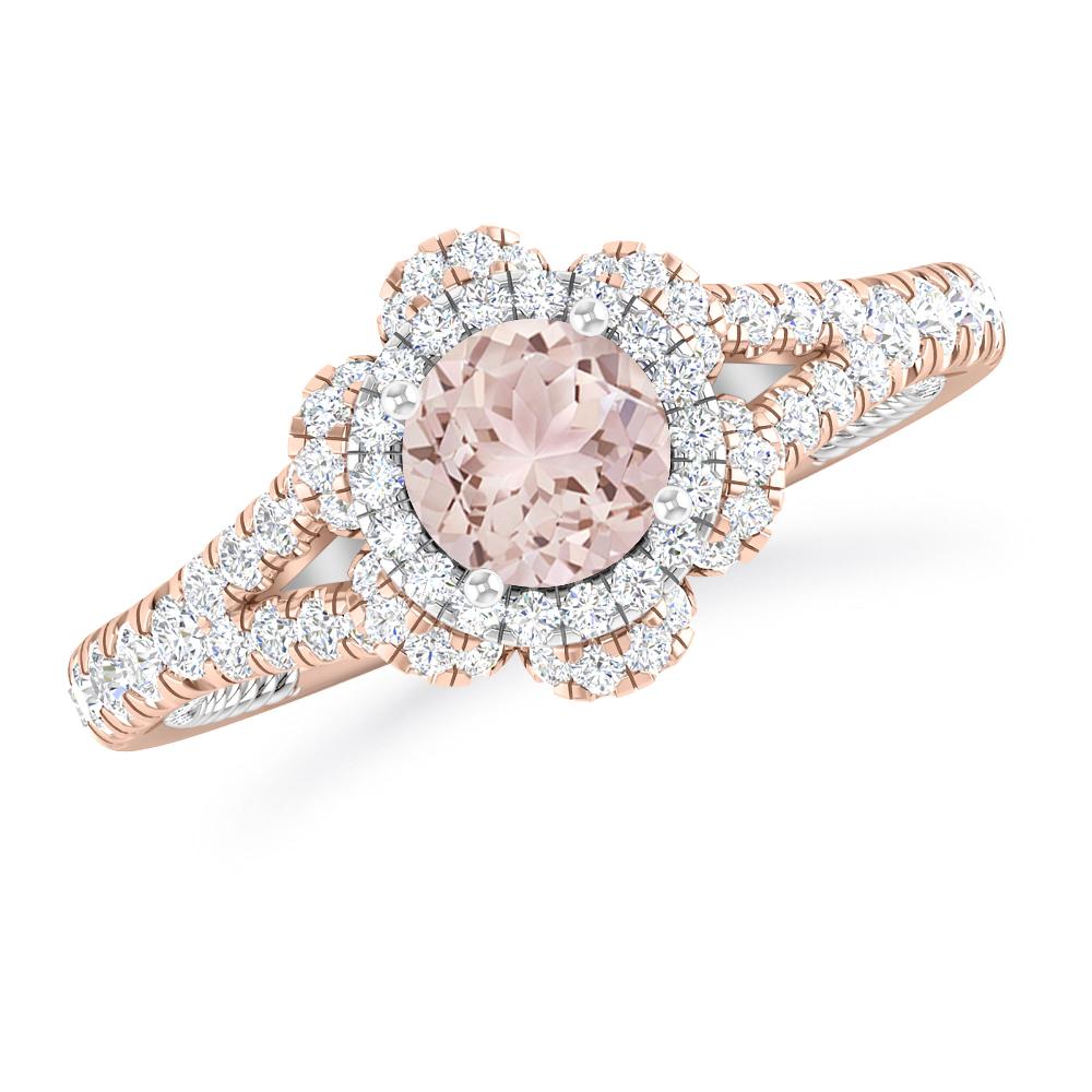 Rose Gold - Morganite