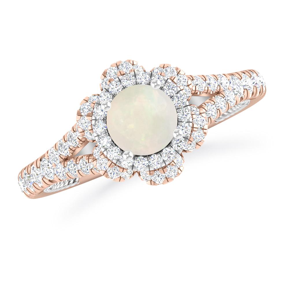 Rose Gold - Opal