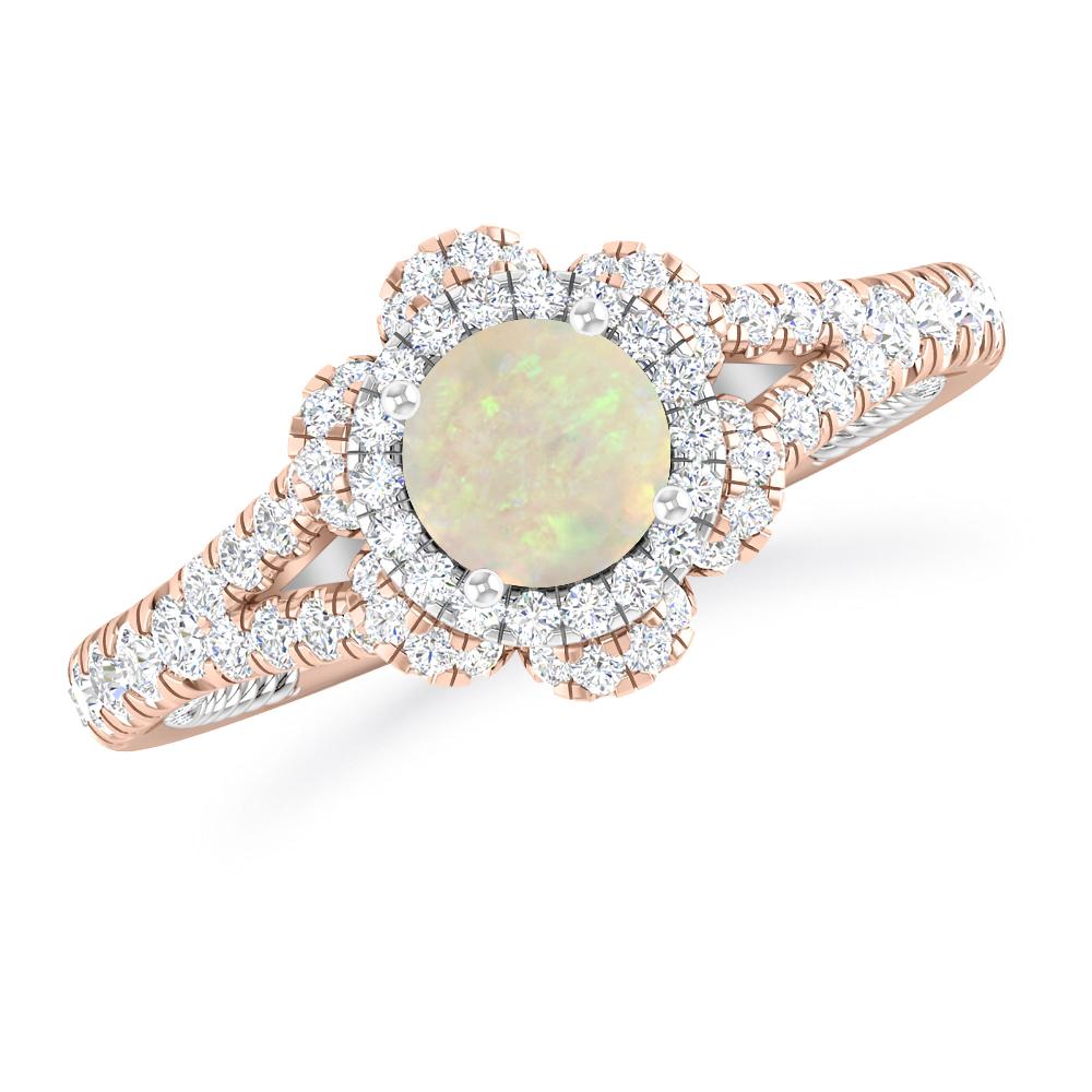 Rose Gold - Opal