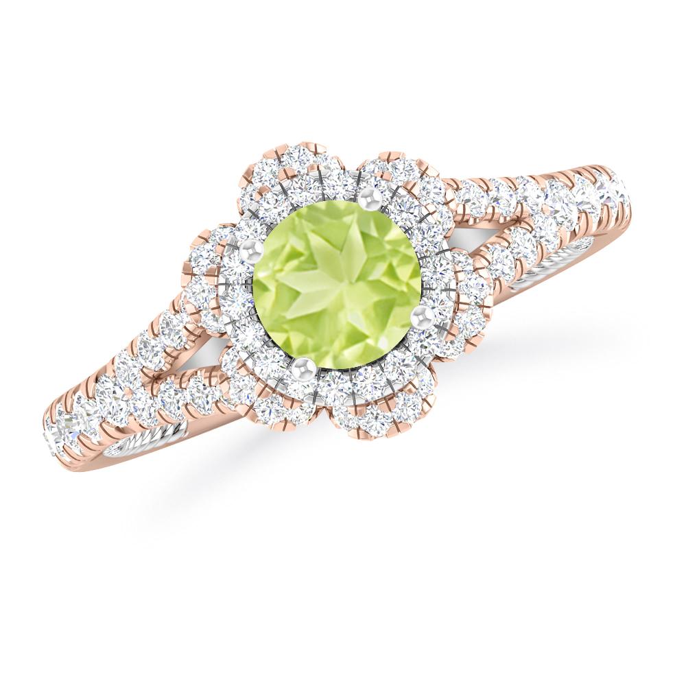 Rose Gold - Peridot