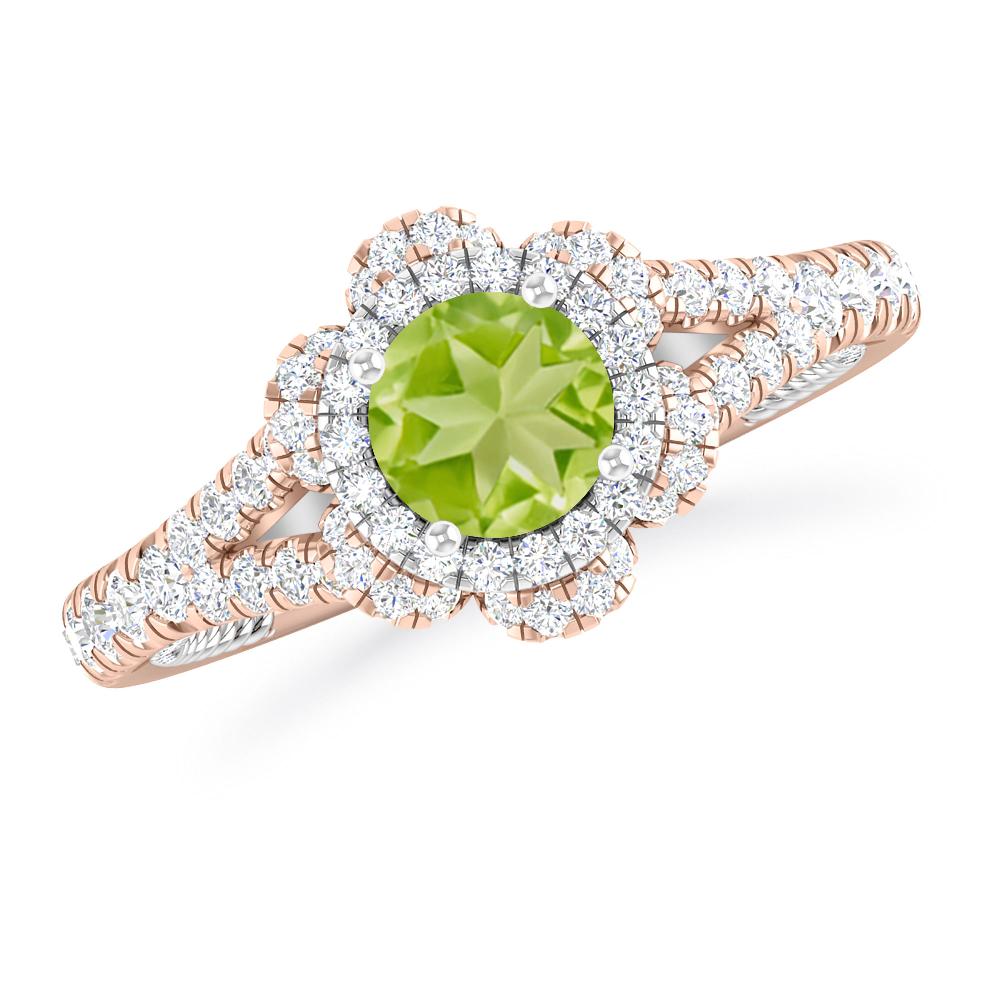 Rose Gold - Peridot