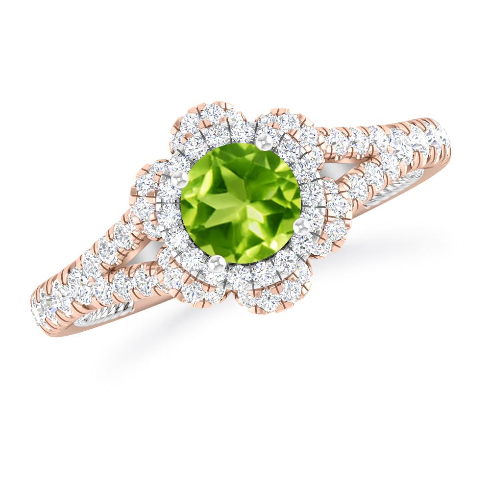 Rose Gold - Peridot