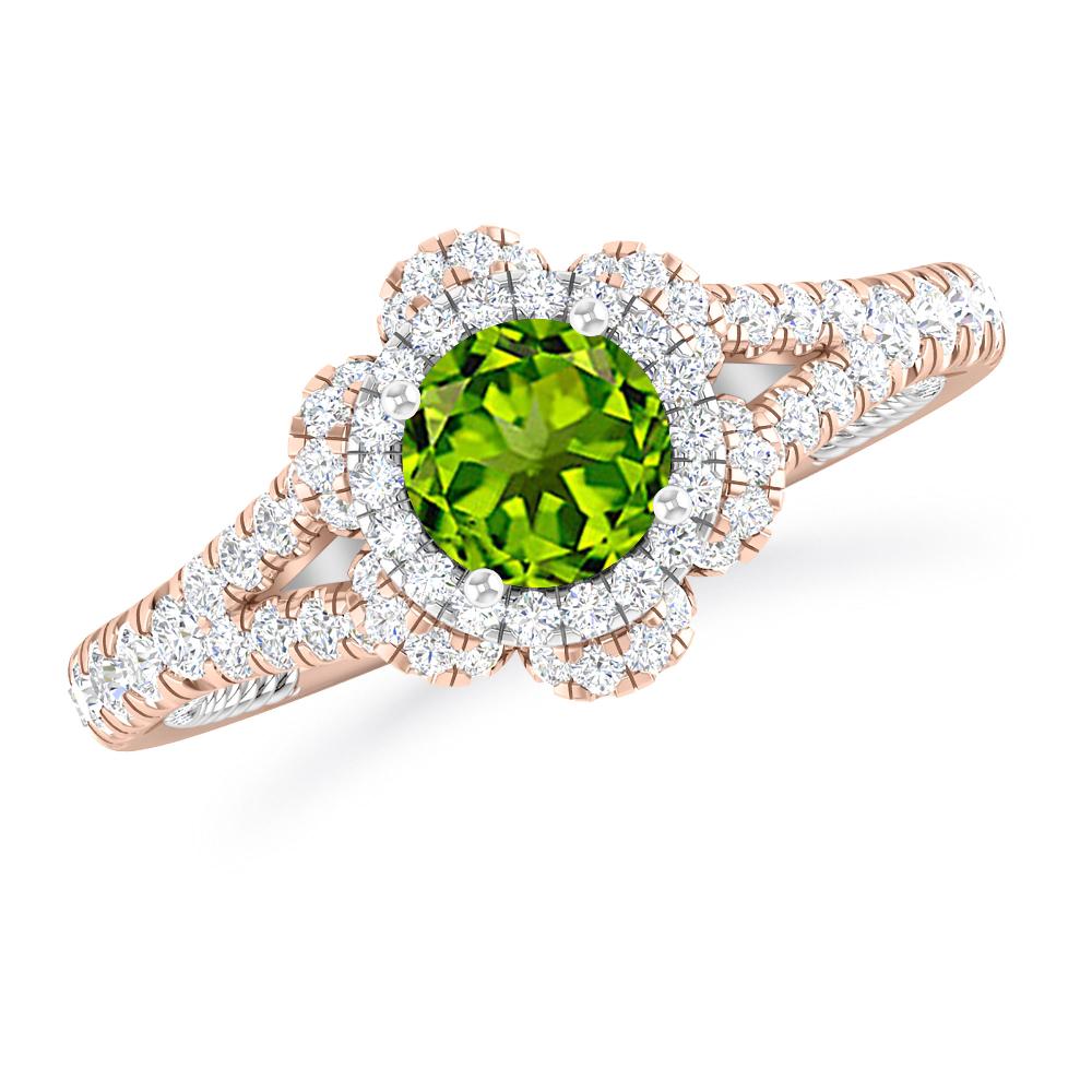 Rose Gold - Peridot