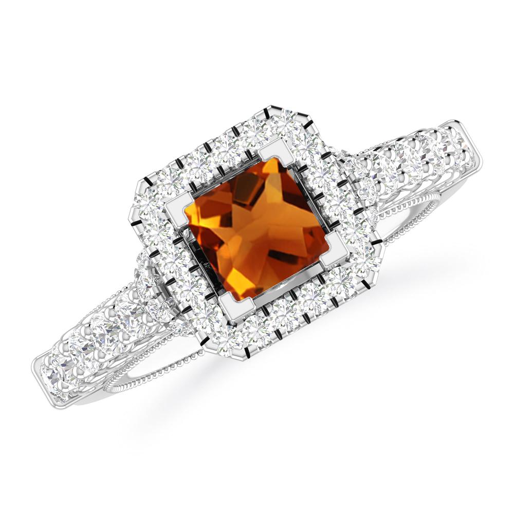 White Gold - Citrine