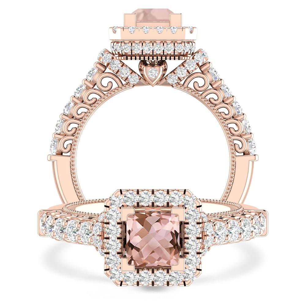 Rose Gold - Morganite