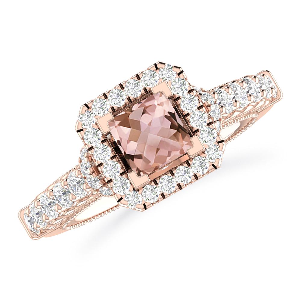 Rose Gold - Morganite