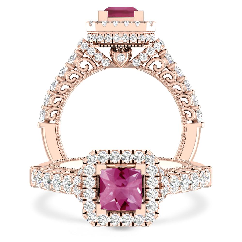 Rose Gold - Pink Tourmaline