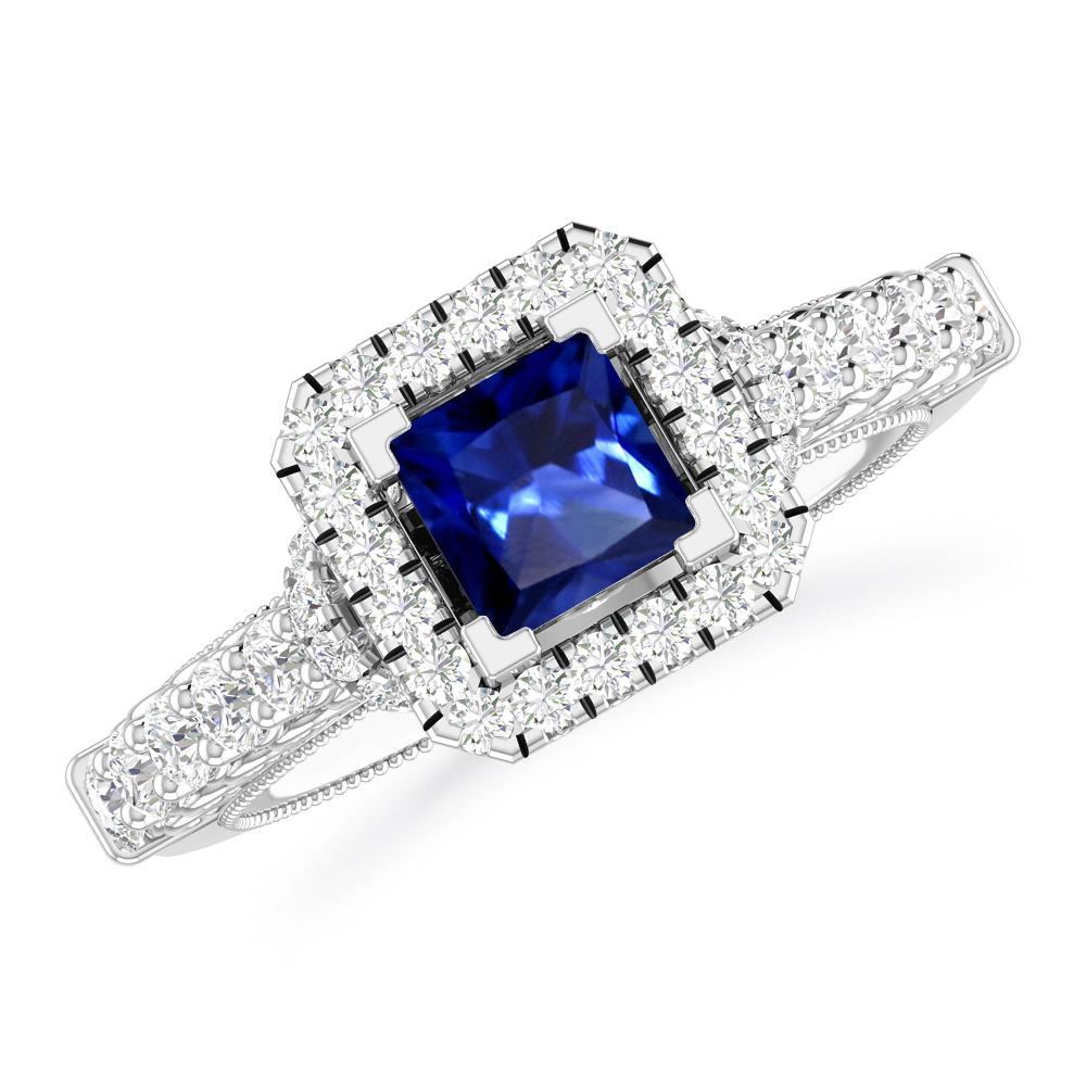 White Gold - Sapphire