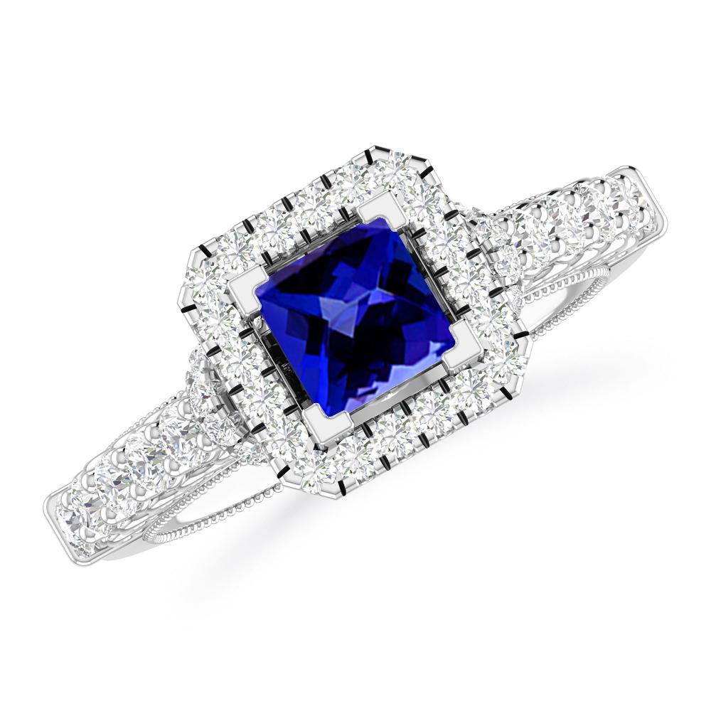 White Gold - Tanzanite