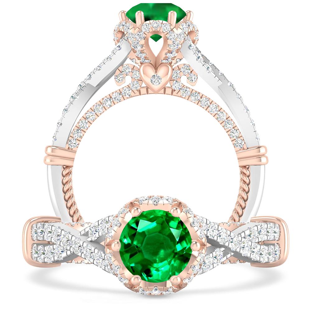 White Gold - Emerald