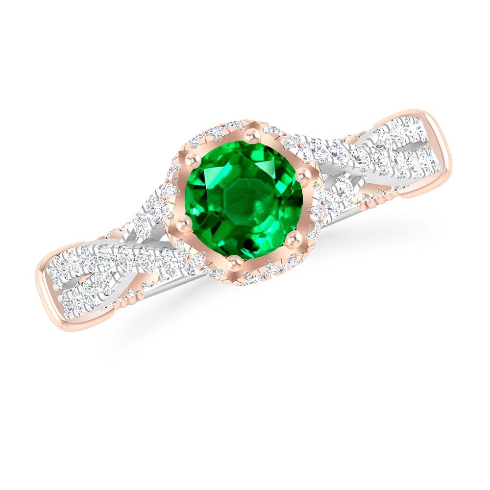 White Gold - Emerald