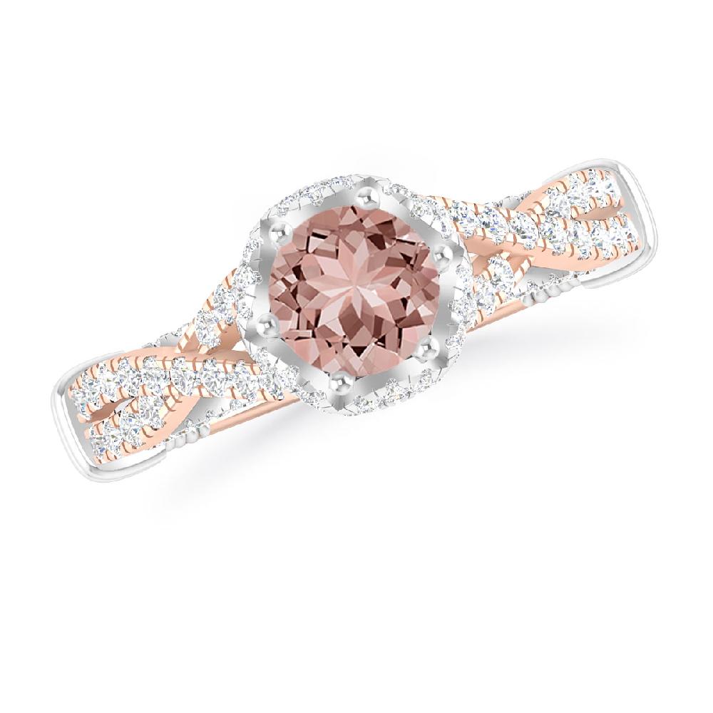 Rose Gold - Morganite